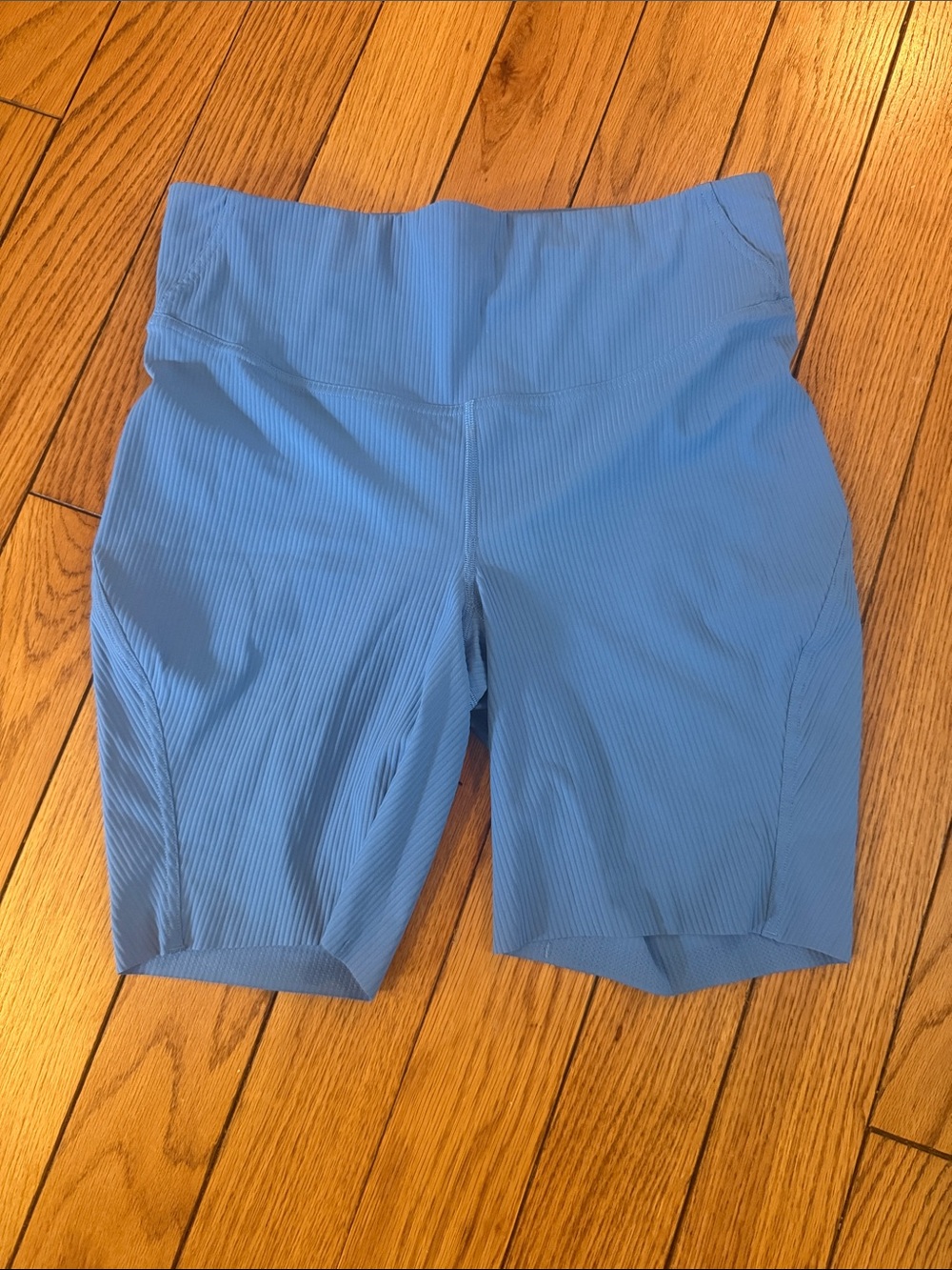 Lululemon 8 Inch Ribbed Biker Shorts